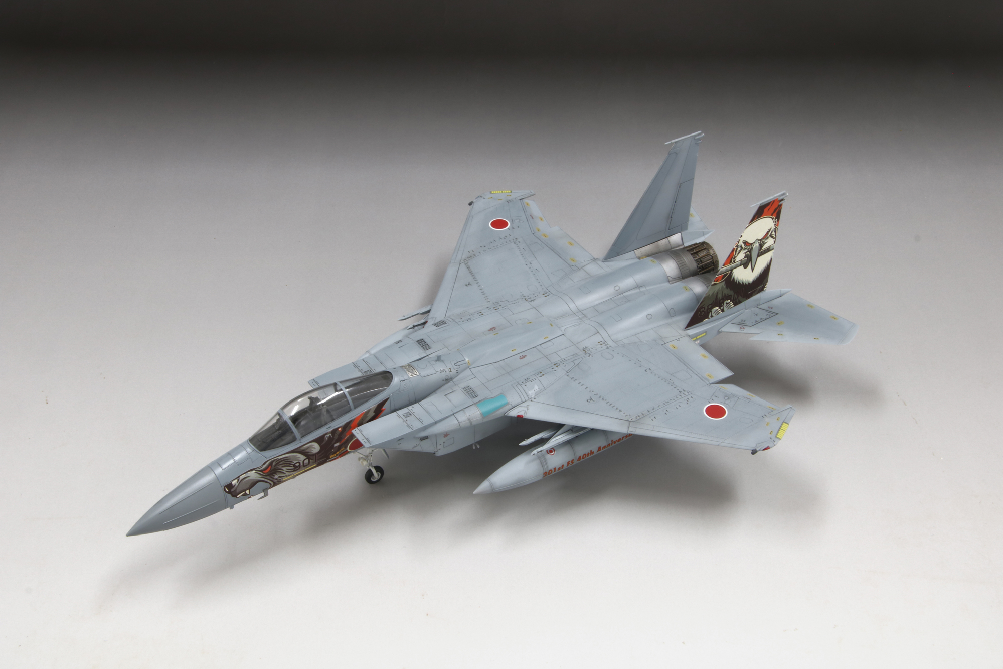 エアーファイターコレクションVol.62 航空自衛隊F15J記念塗装機 1/72航空自衛隊F-15J戦闘機201SQ [創隊40周年記念塗装機]_ファインモールド