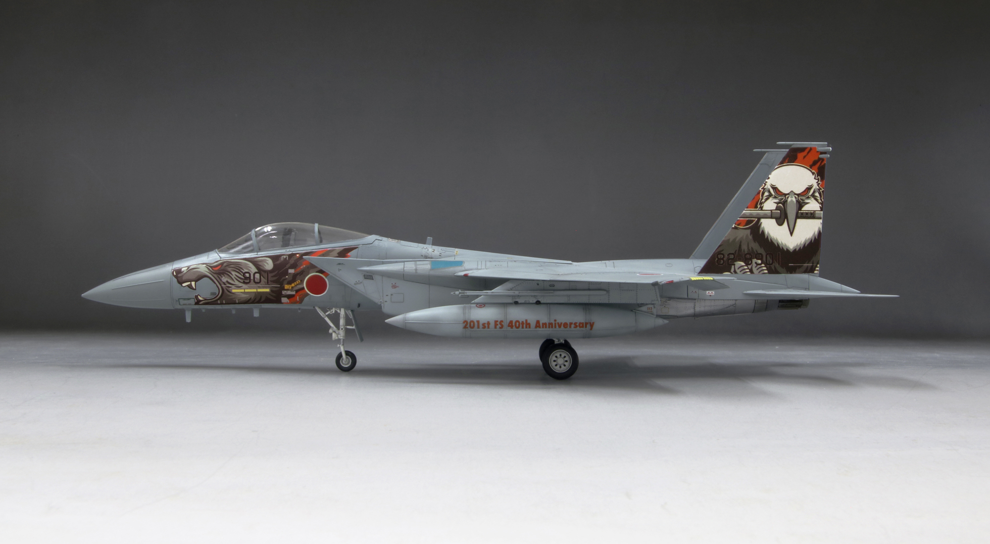 1/72航空自衛隊F-15J戦闘機201SQ [創隊40周年記念塗装機]_ファインモールド