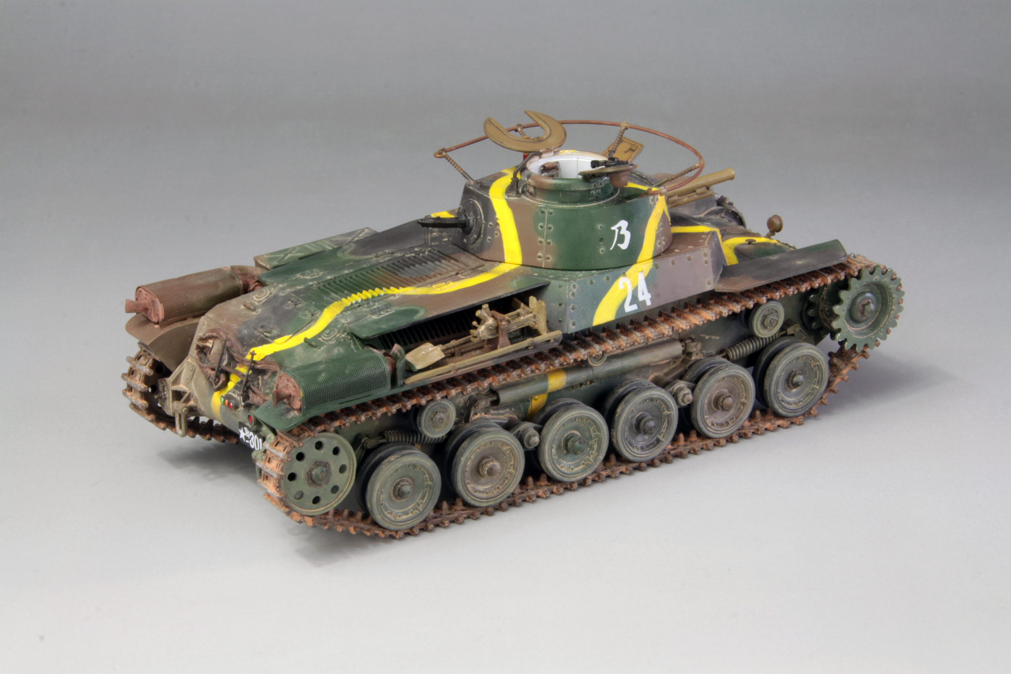 1/35九七式中戦車［チハ］前期車台インテリア付